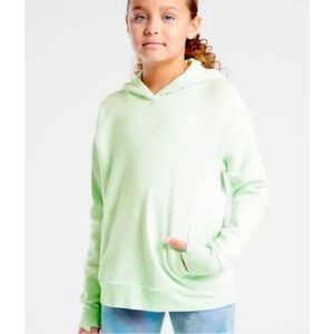 NWT Athleta Girl Crunch Time Hoodie Sweatshirt Green - XXL (16)